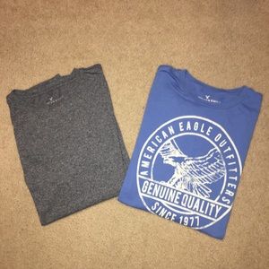 2 American Eagle t-shirts (both smalls)